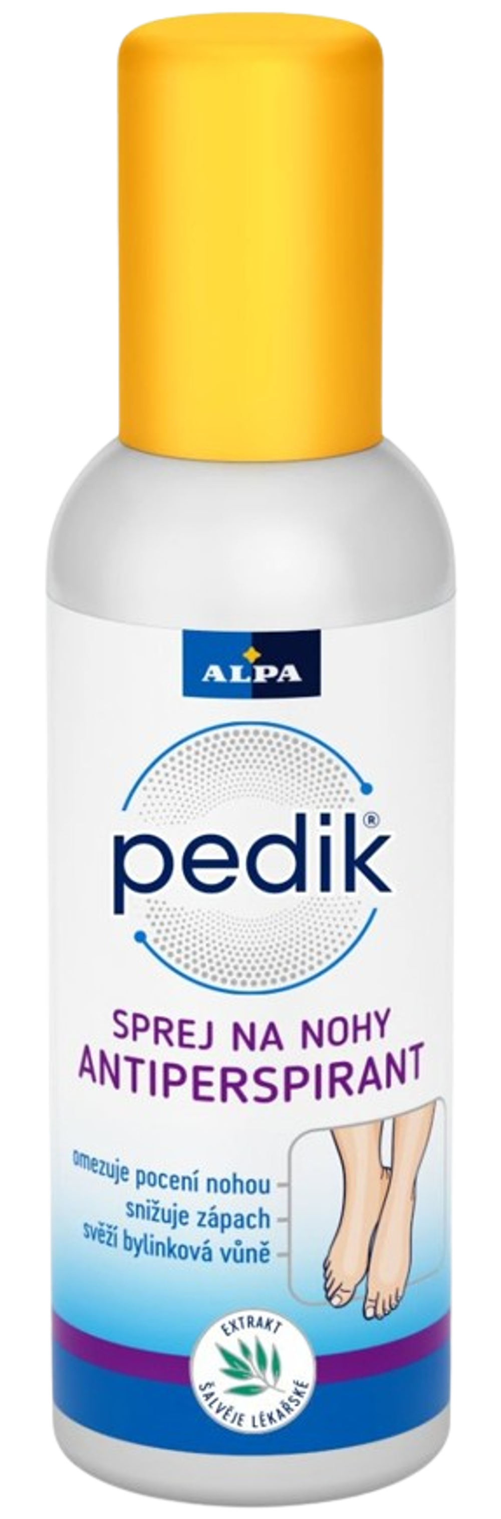 ALPA Pedik antiperspirant sprej na nohy 150ml