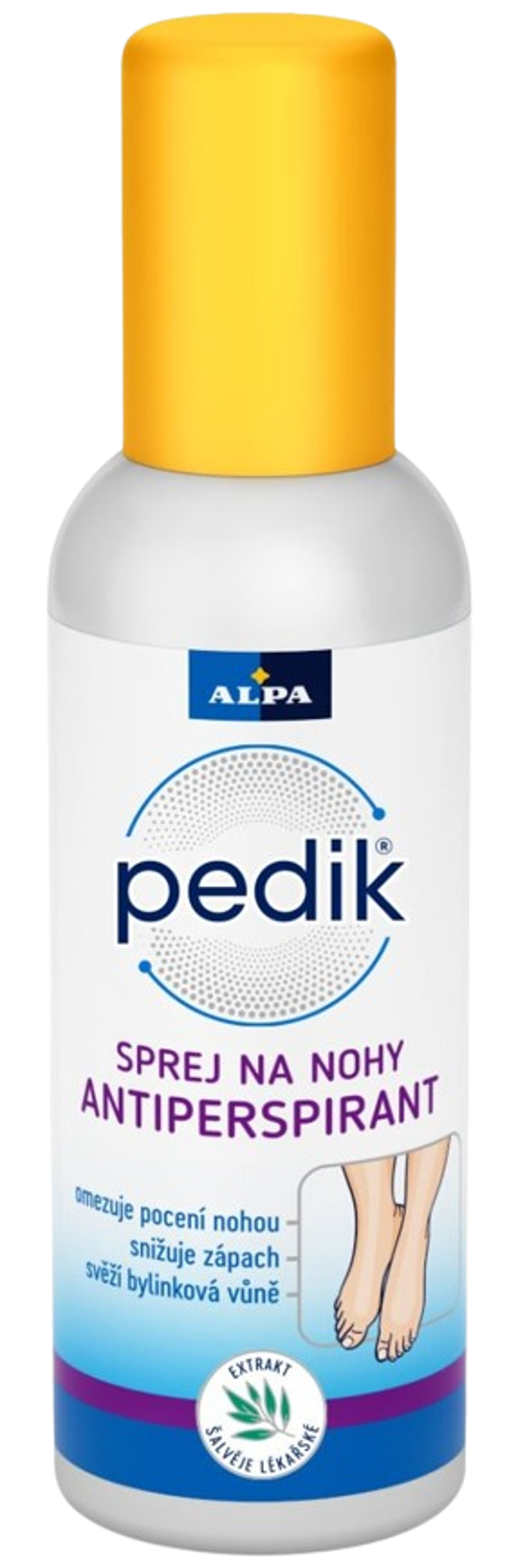 ALPA Pedik antiperspirant sprej na nohy 150ml